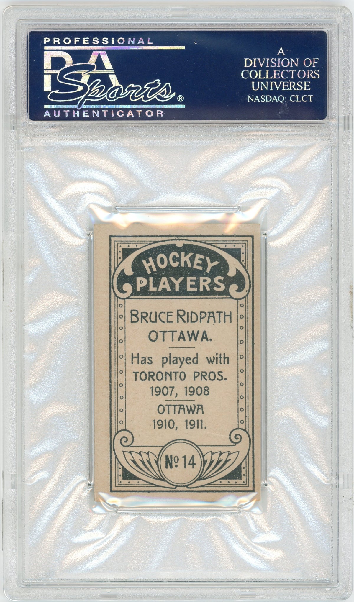 1911 C55 #14 Bruce Ridpath PSA 5