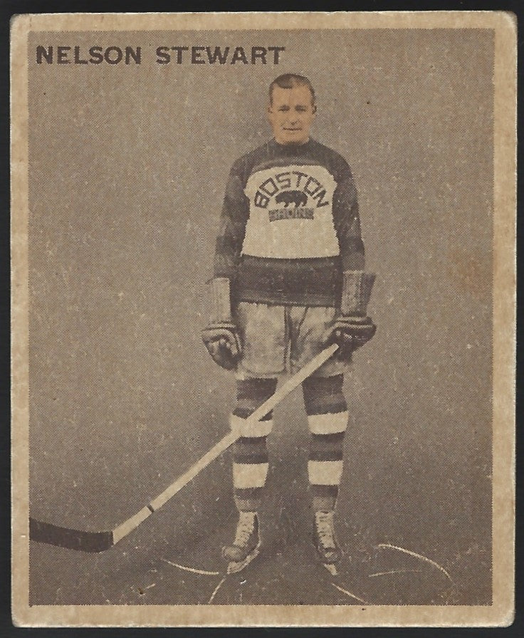 1933 V357 World Wide Gum Ice Kings #12 Nels Stewart RC HOF