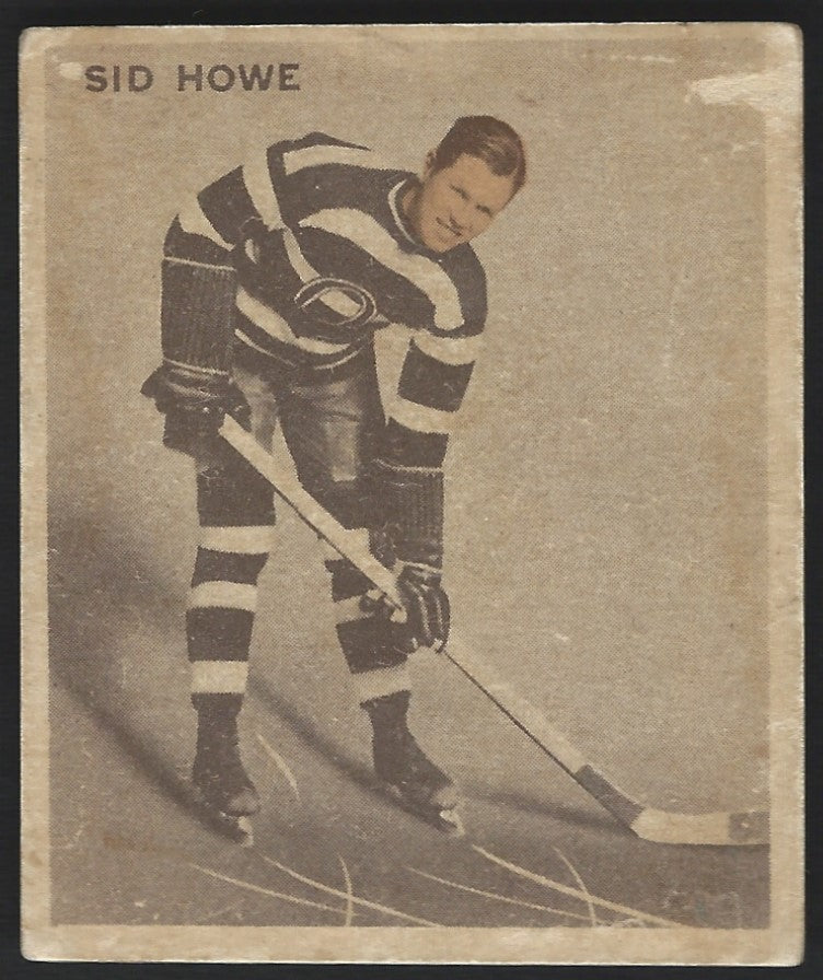 1933 V357 World Wide Gum Ice Kings #72 Sid (Syd) Howe RC HOF