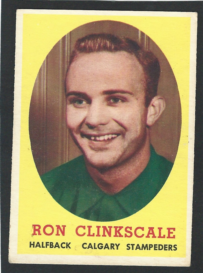1958 Topps #61 Ron Clinkscale