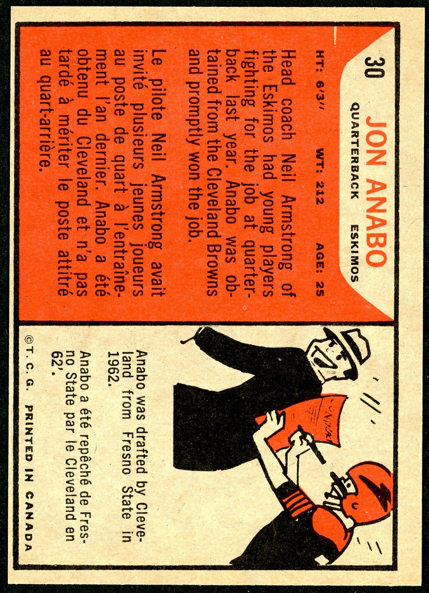 1965 Topps #030 Jon Anabo