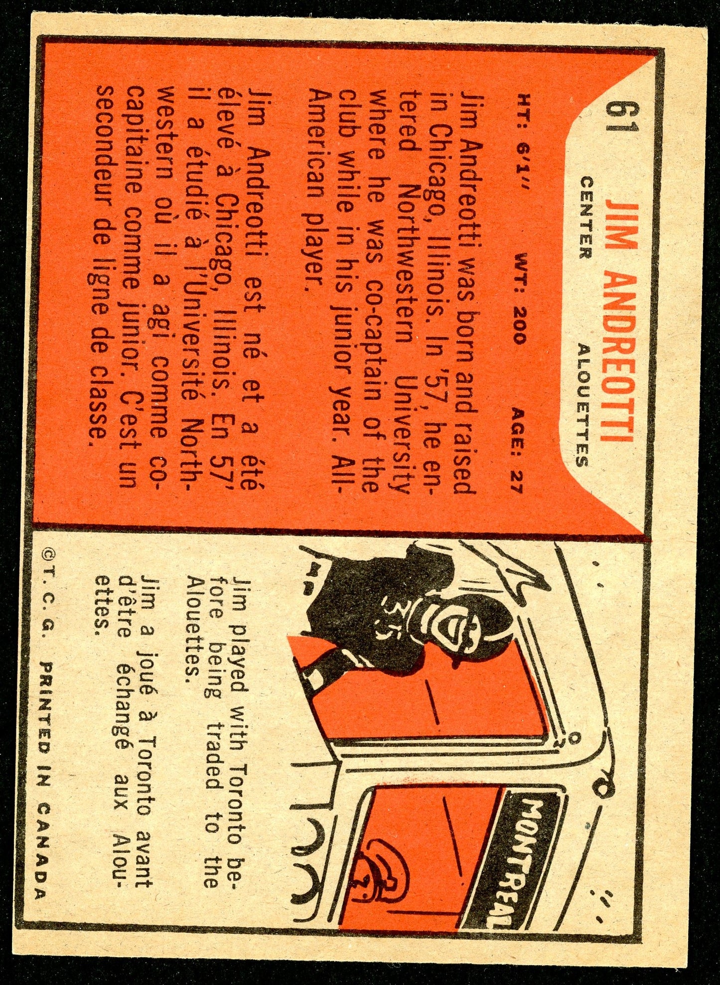 1965 Topps #061 Jim Andreotti