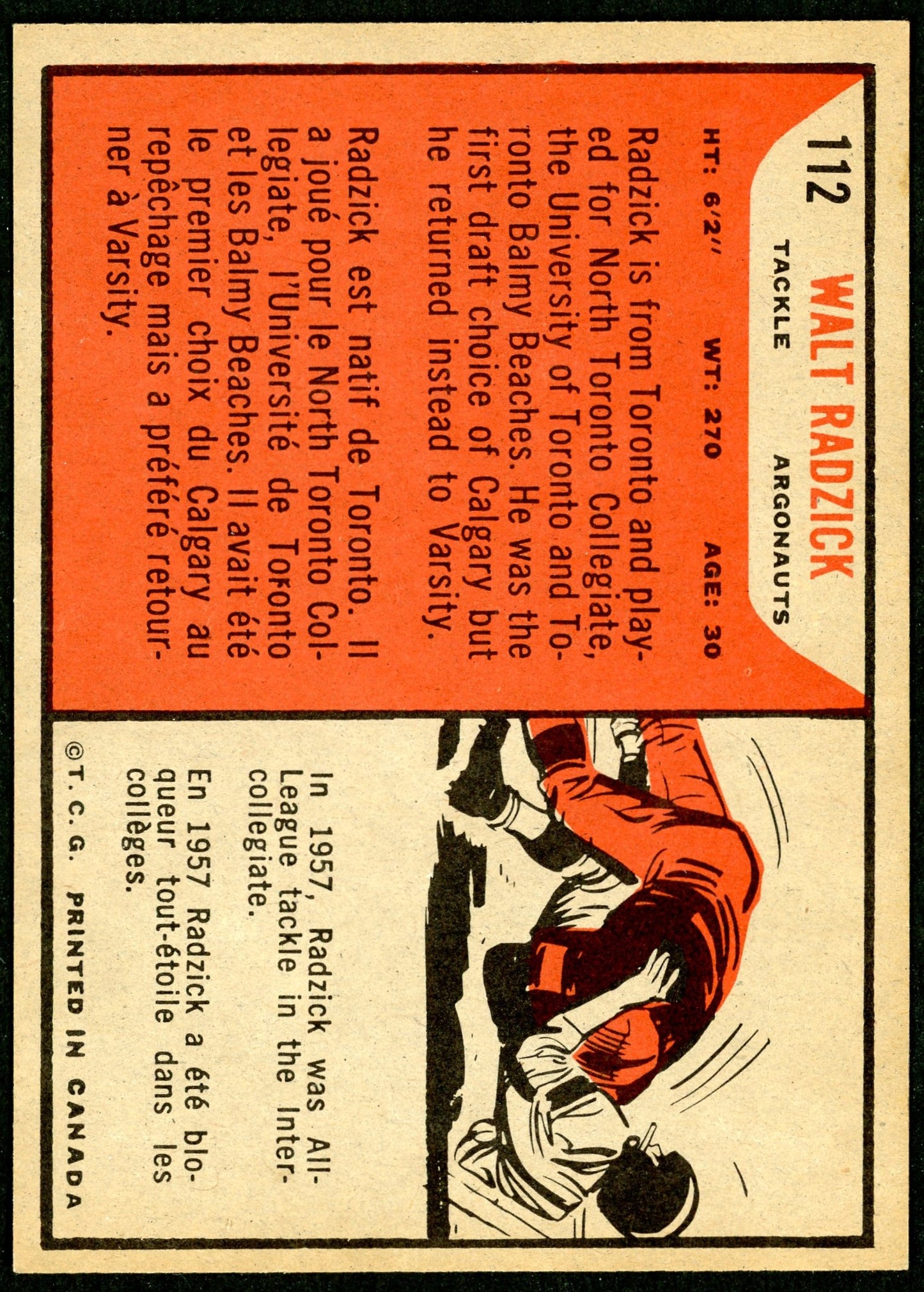 1965 Topps #112 Walt Radzik