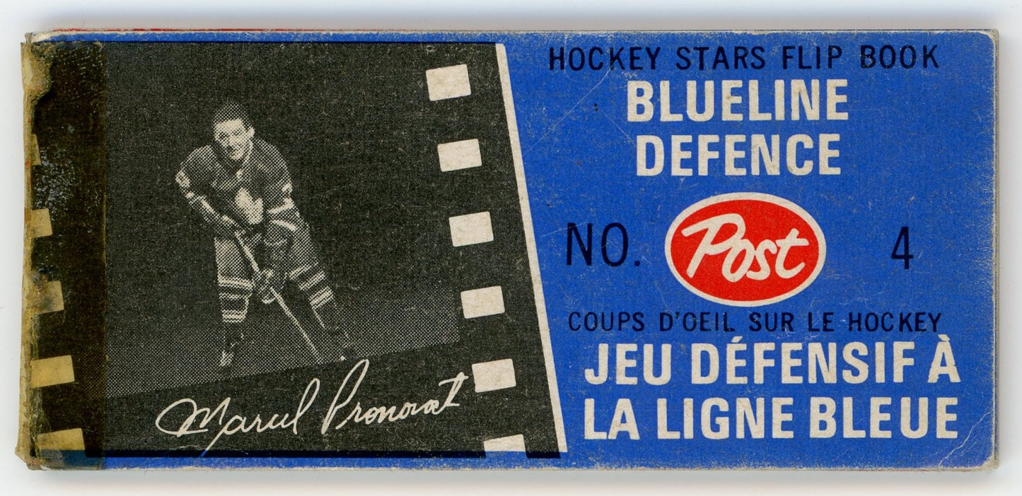 1967-68 Post Hockey Flip Book #04 - Laperriere / Pronovost