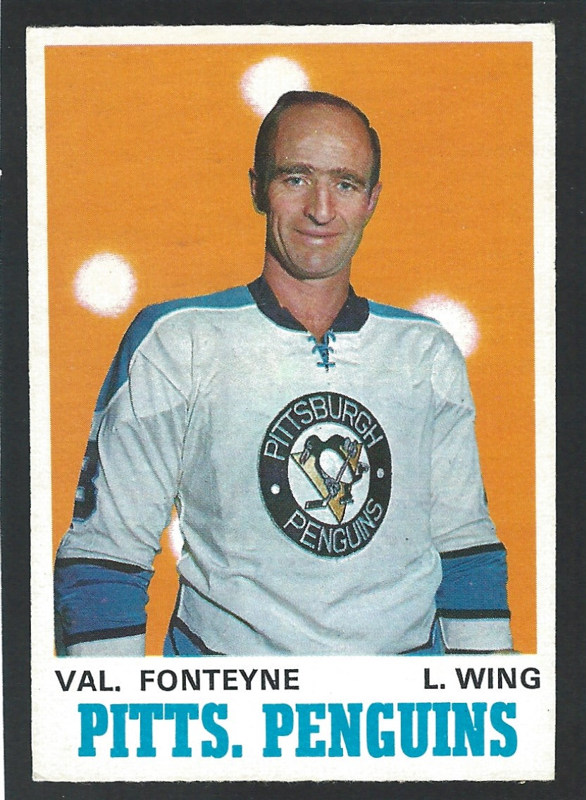 1970 O-Pee-Chee #208 Val Fonteyne