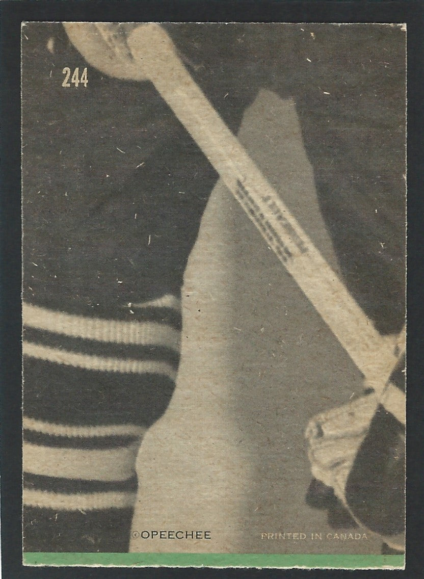1970 O-Pee-Chee #244 Eddie Giacomin All Star HOF