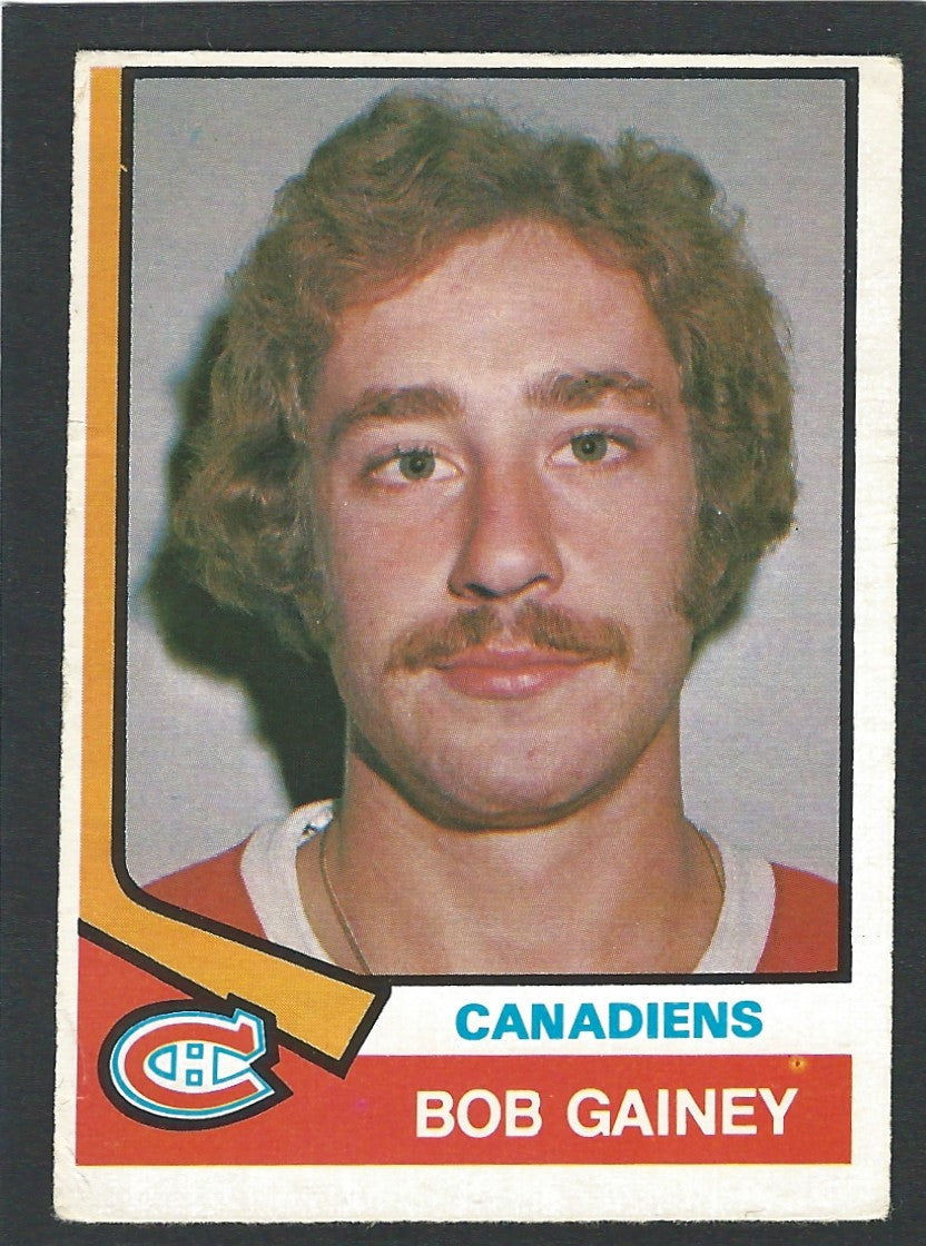 1974 O-Pee-Chee #388 Bob Gainey RC HOF
