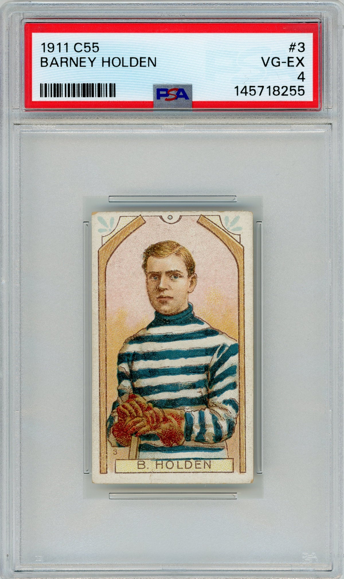 1911 C55 #03 Barney Holden PSA 4