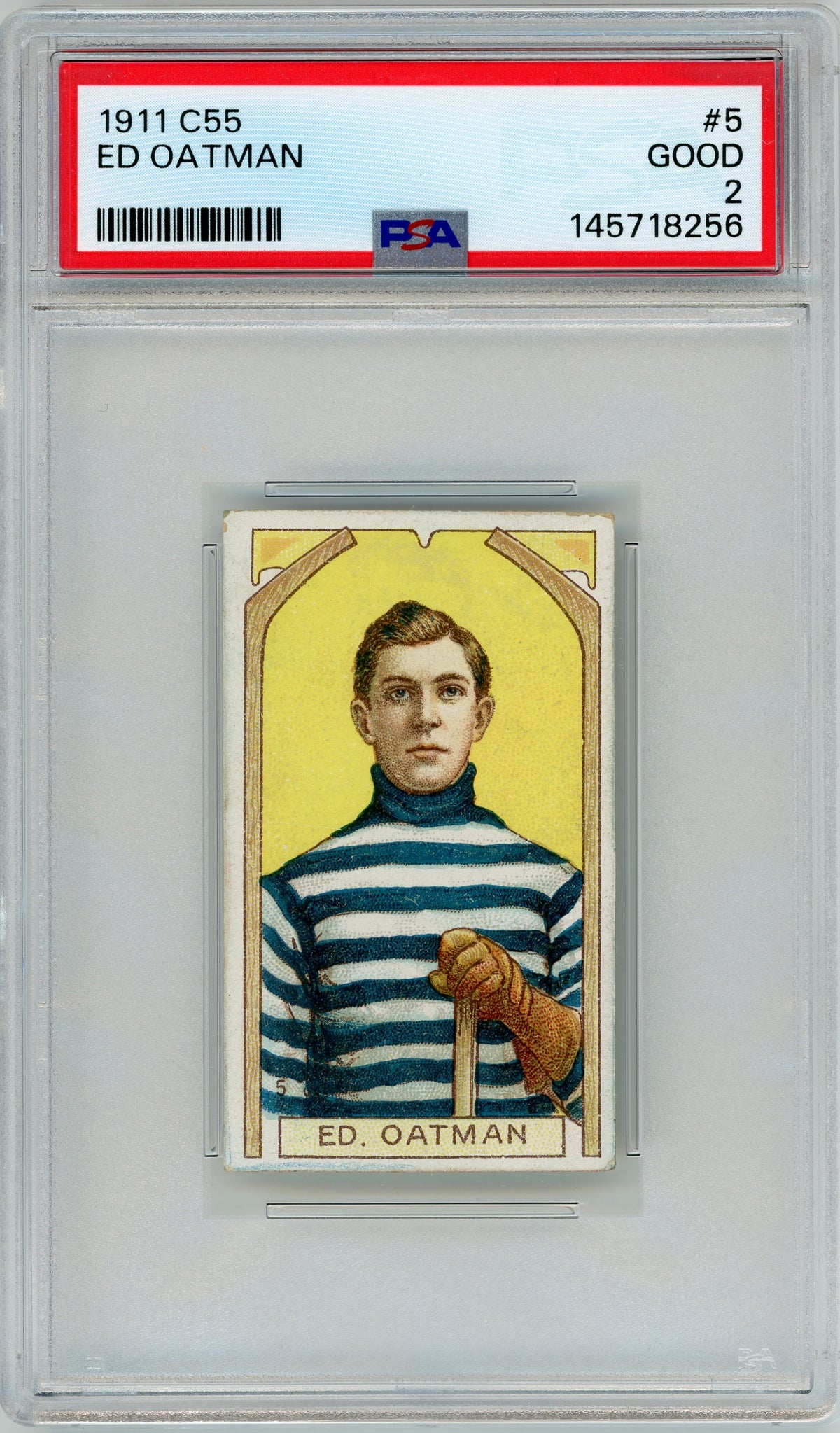 1911 C55 #05 Ed Oatman RC PSA 2