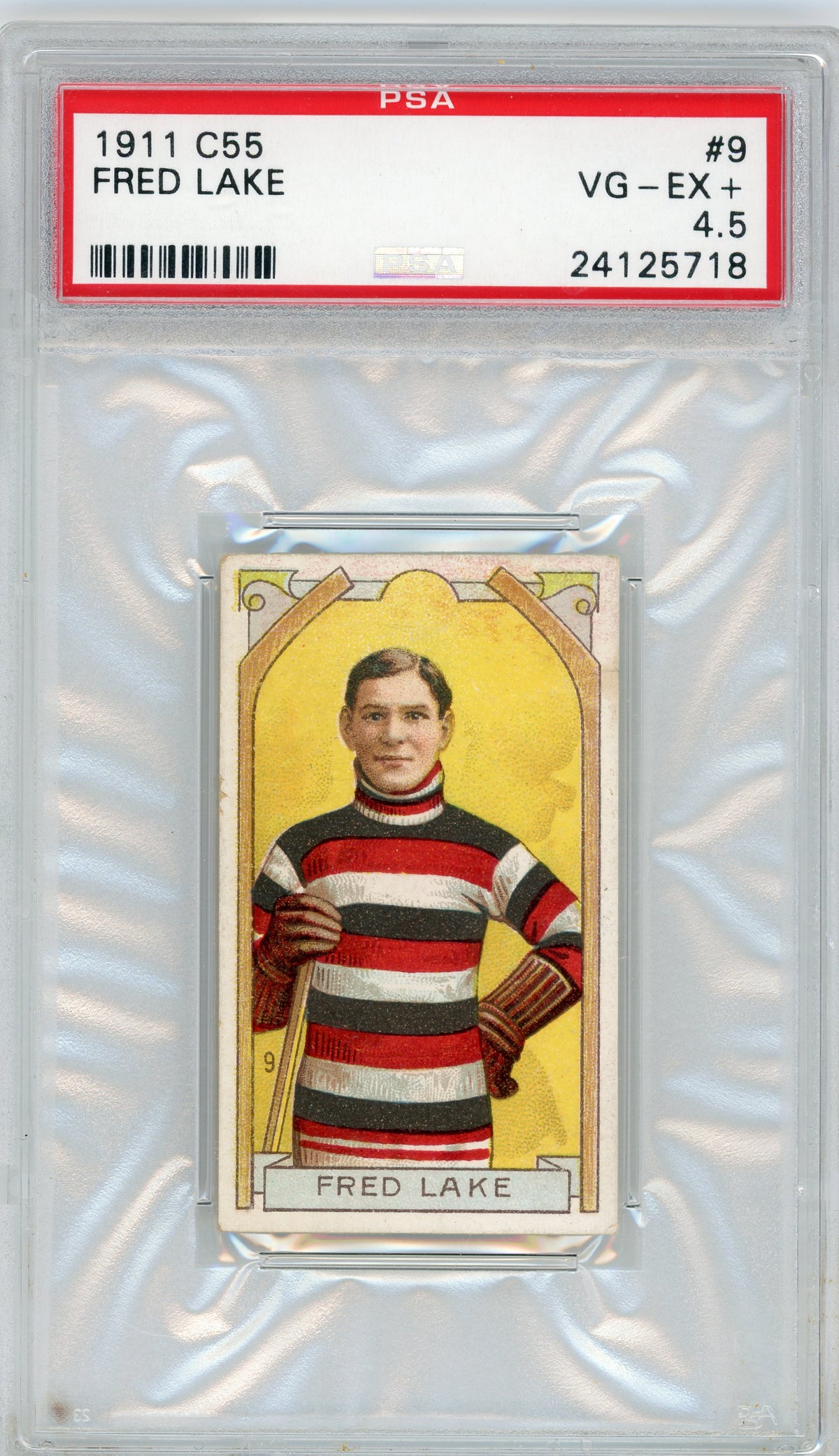 1911 C55 #09 Fred Lake PSA 4.5