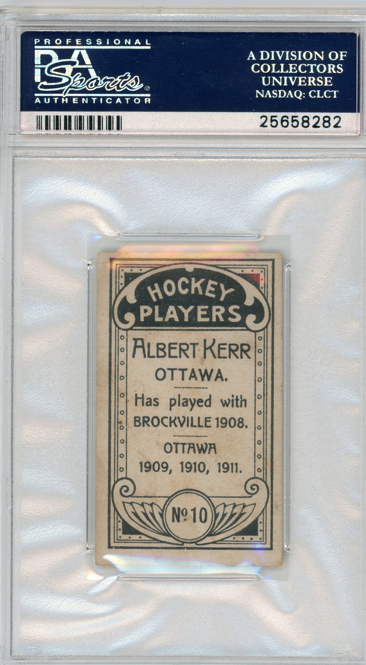 1911 C55 #10 Albert Kerr RC PSA 5