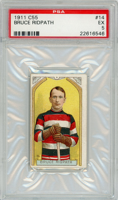 1911 C55 #14 Bruce Ridpath PSA 5