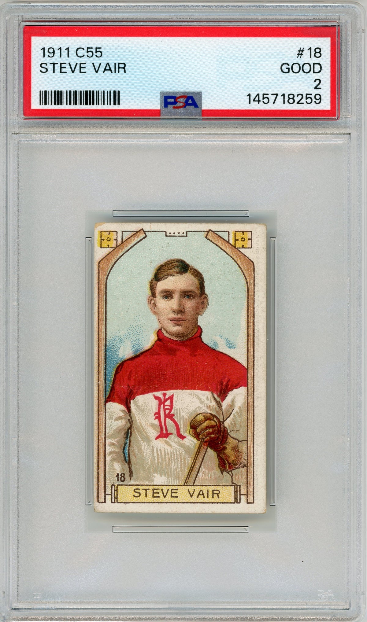 1911 C55 #18 Steve Vair RC PSA 2