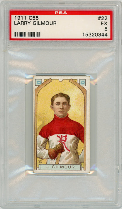 1911 C55 #22 Larry Gilmour RC PSA 5