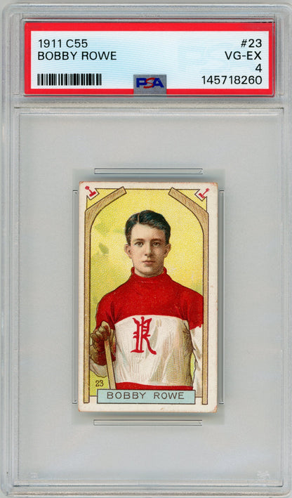 1911 C55 #23 Bobby Rowe RC PSA 4