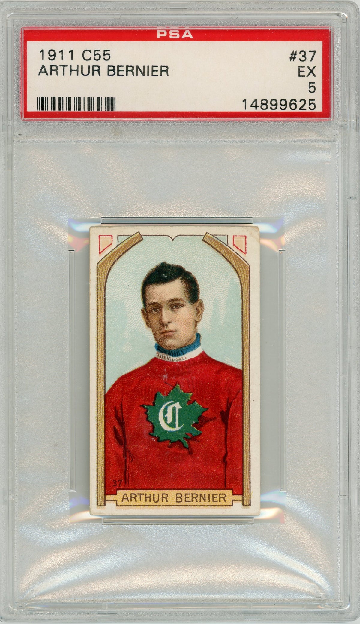 1911 C55 #37 Art Bernier PSA 5