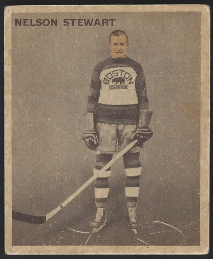 1933 V357 World Wide Gum Ice Kings  #12 Nels Stewart RC HOF
