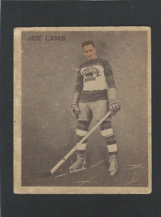 1933 V357 World Wide Gum Ice Kings #41 Joe Lamb RC