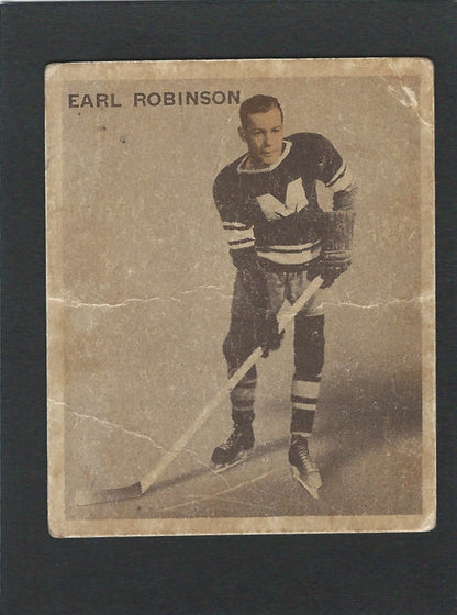 1933 V357 World Wide Gum Ice Kings #05 Earl Robinson