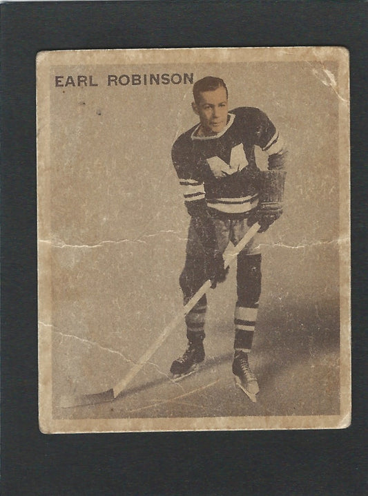 1933 V357 World Wide Gum Ice Kings #05 Earl Robinson