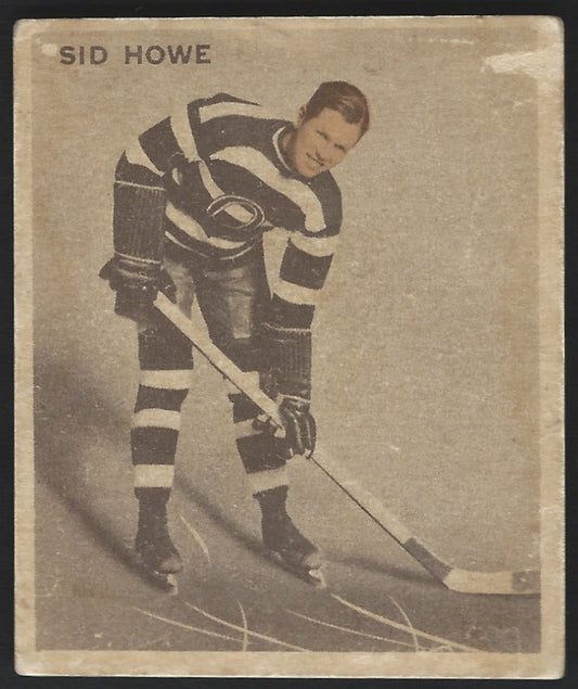 1933 V357 World Wide Gum Ice Kings #72 Sid (Syd) Howe RC HOF