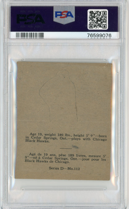 1936 V304D O-Pee-Chee #112 Harold Jackson PSA 4