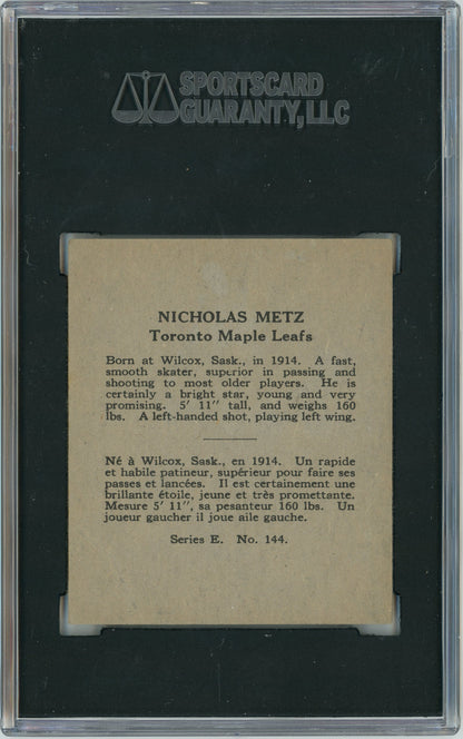 1937-38 O-Pee-Chee Hockey Near Set