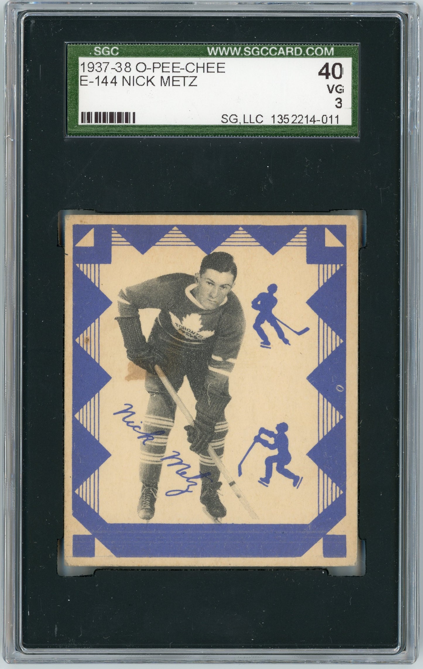 1937-38 O-Pee-Chee Hockey Near Set