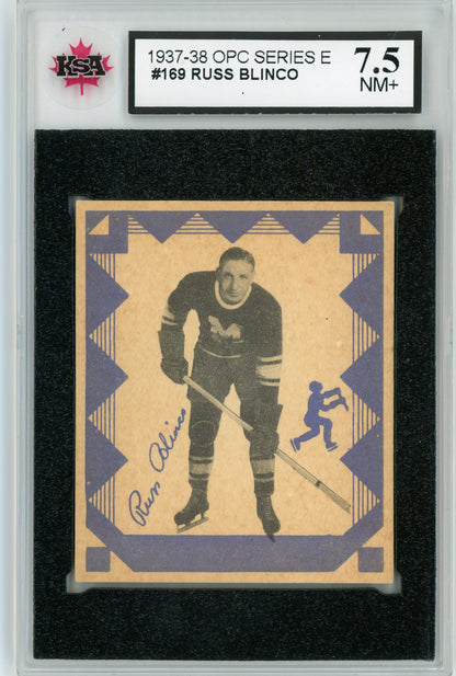 1937 O-Pee-Chee #169 Russ Blinco KSA 7.5