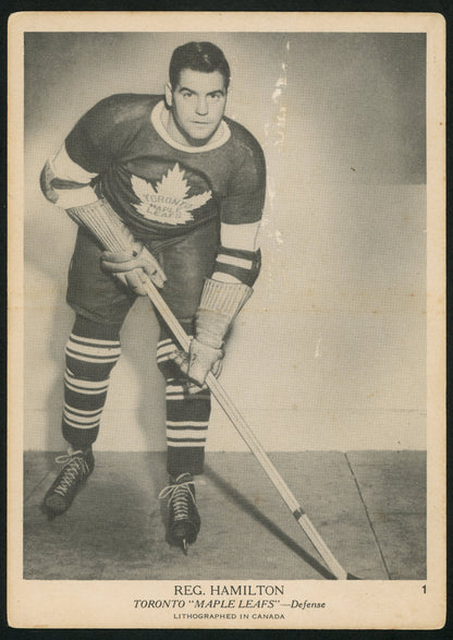 1939 V301-1 O-Pee-Chee #01 Reg Hamilton