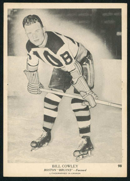 1939 V301-1 O-Pee-Chee #98 Bill Cowley RC HOF
