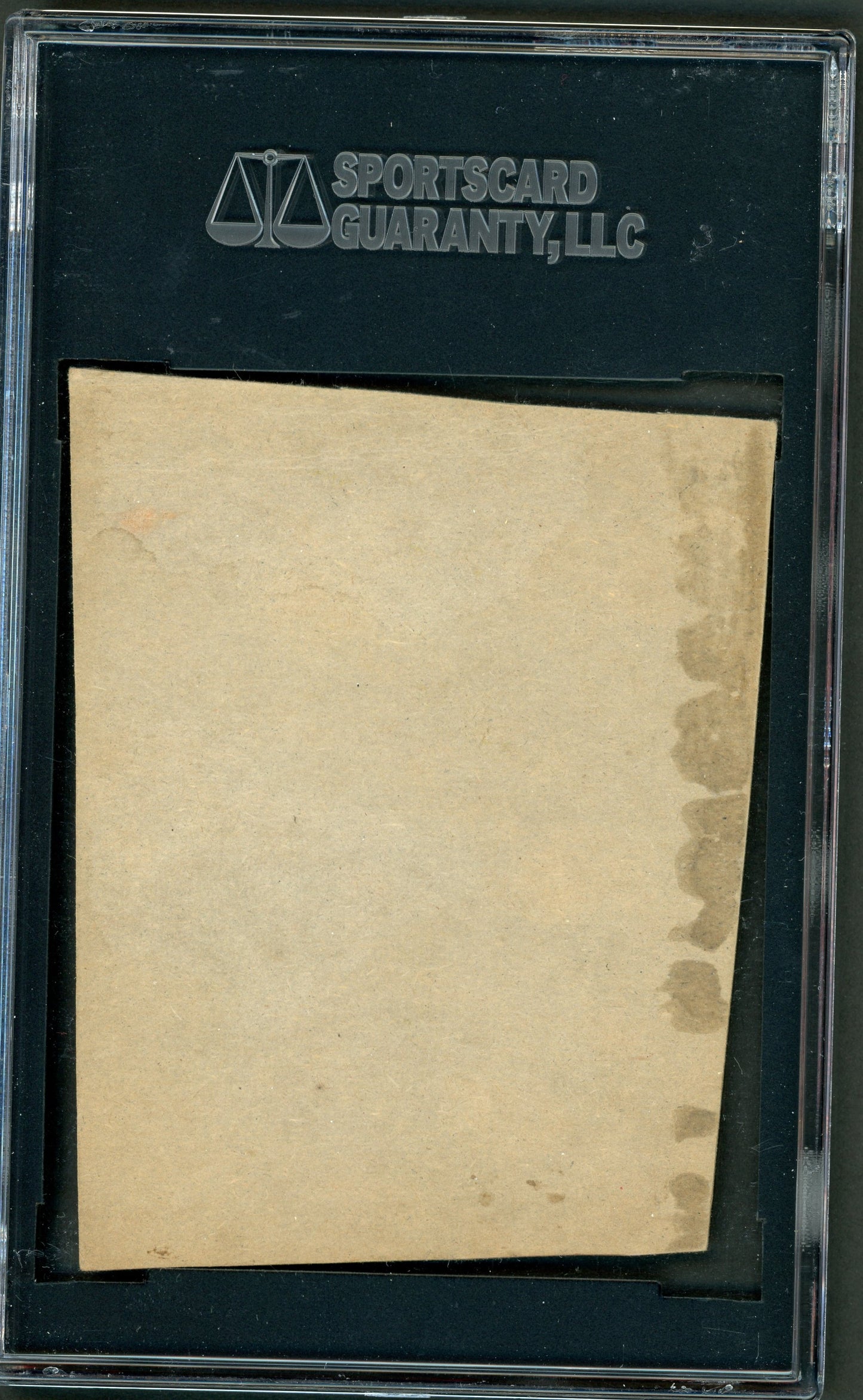 1955 Parkhurst Bernie Geoffrion Display Box Card SGC Auth