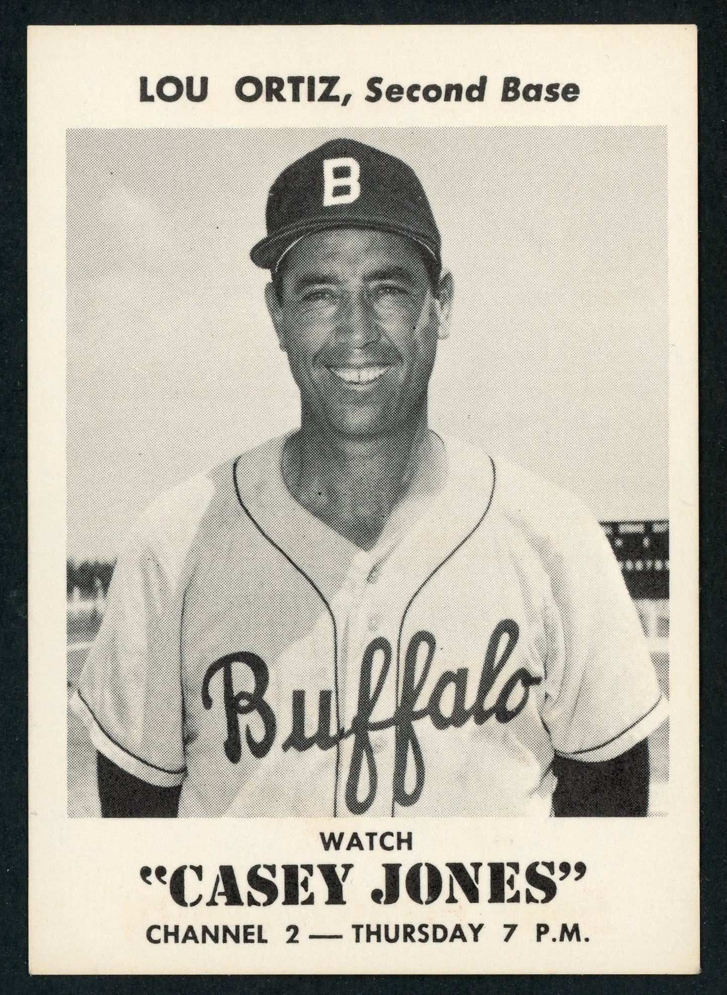 1958 Bond Bread Buffalo Bisons 9 Card Complete Set