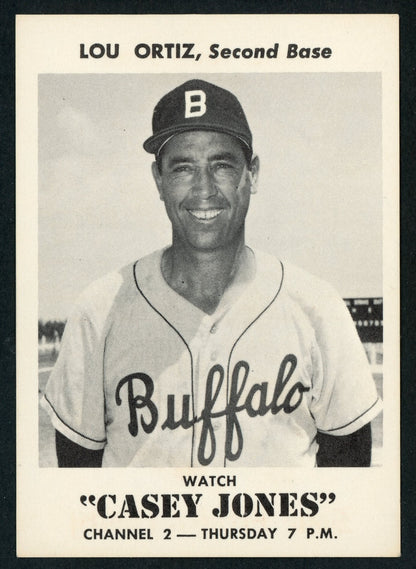 1958 Bond Bread Buffalo Bisons 9 Card Complete Set