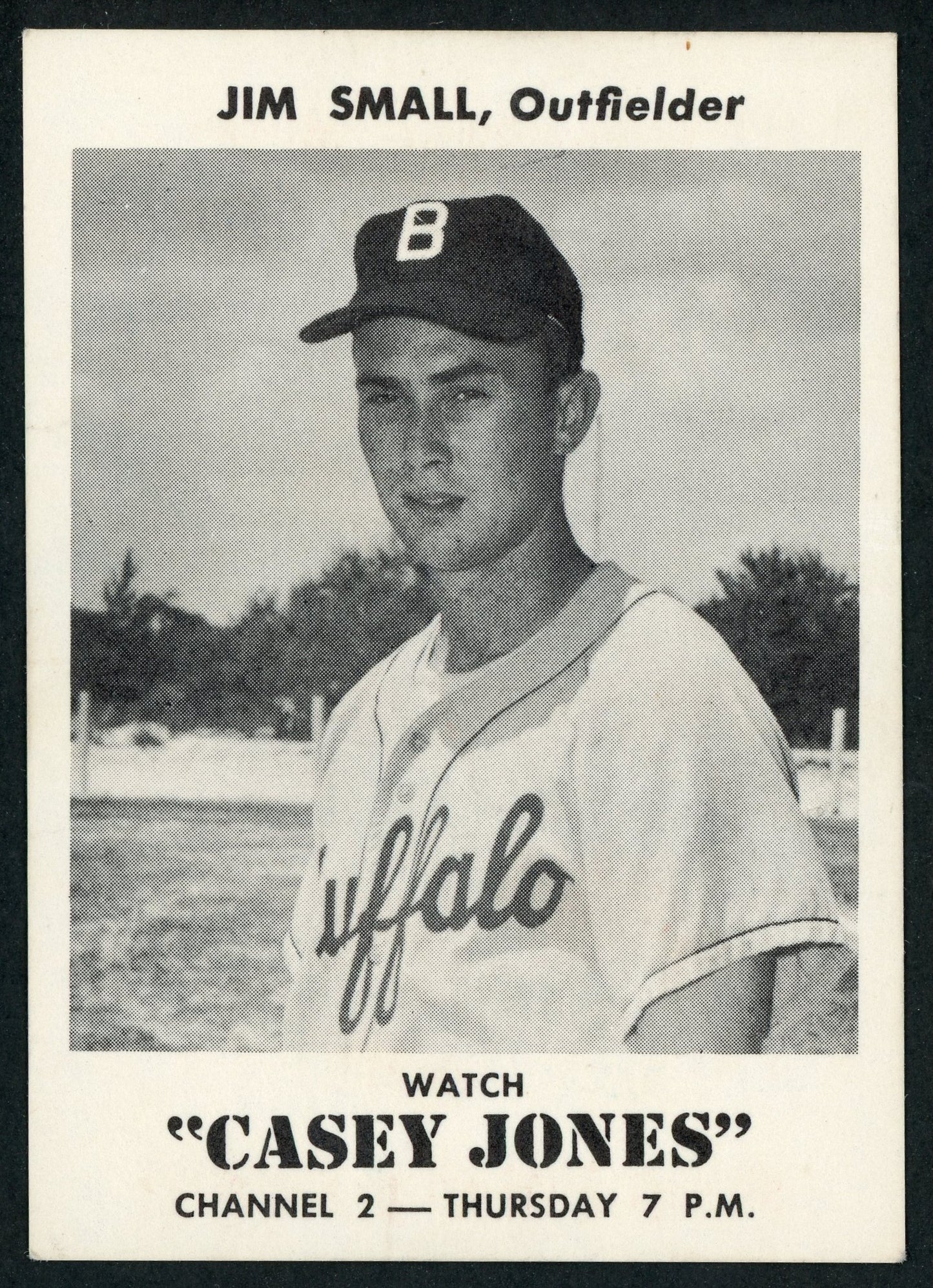 1958 Bond Bread Buffalo Bisons 9 Card Complete Set