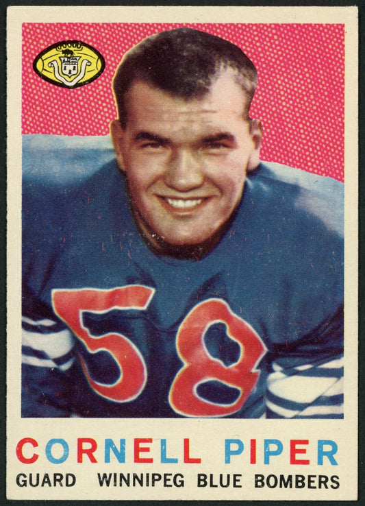 1959 Topps #02 Cornell Piper RC