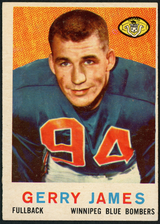 1959 Topps #07 Gerry James HOF
