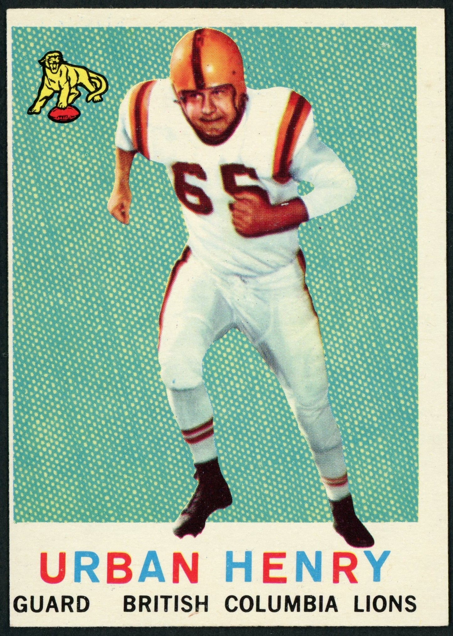 1959 Topps #17 Urban Henry RC