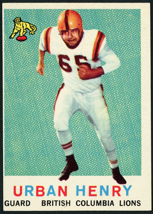 1959 Topps #17 Urban Henry RC