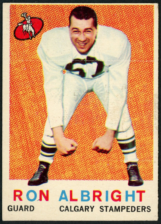 1959 Topps #23 Ron Albright RC