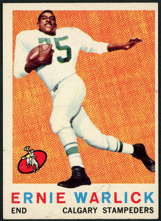 1959 Topps #25 Ernie Warlick RC