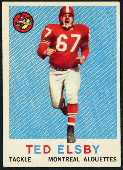 1959 Topps #34 Ted Elsby RC