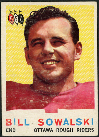 1959 Topps #55 Bill Sowalski