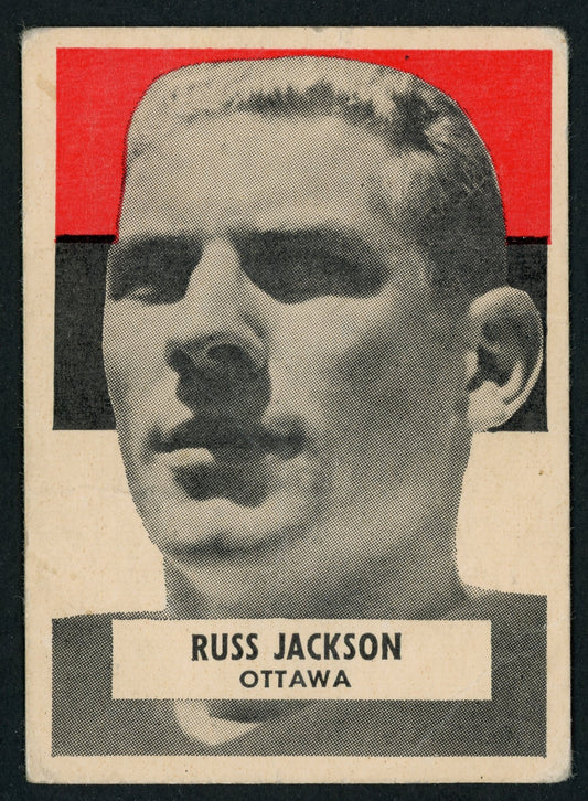 1959 Wheaties #NNO Russ Jackson RC HOF