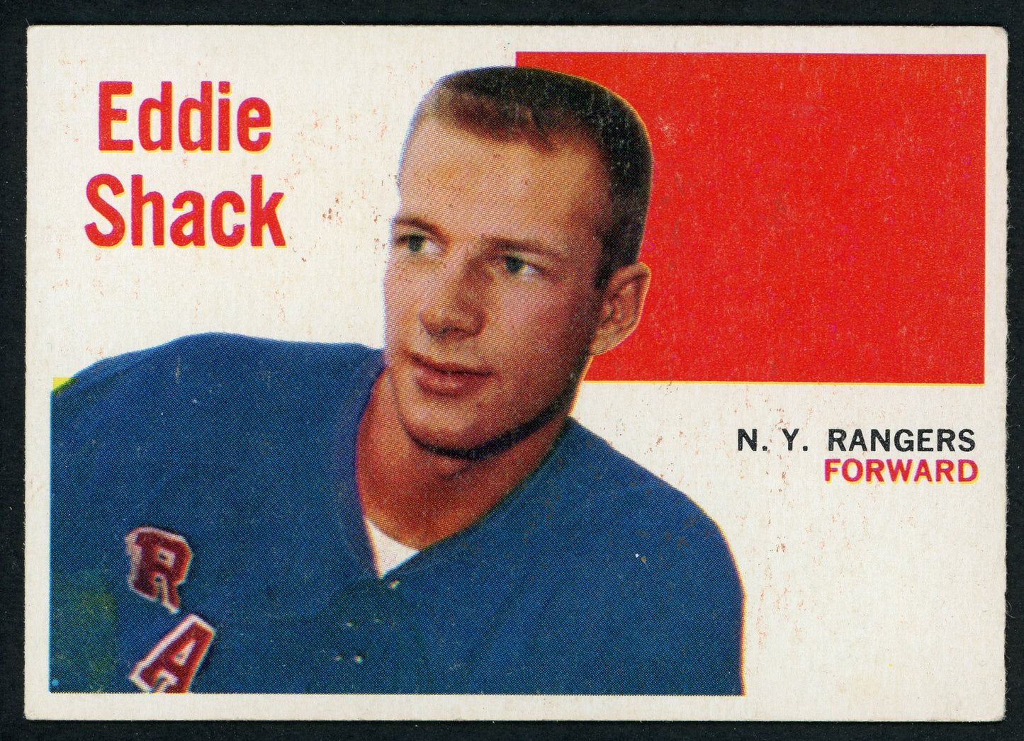 1960 Topps #07 Eddie Shack