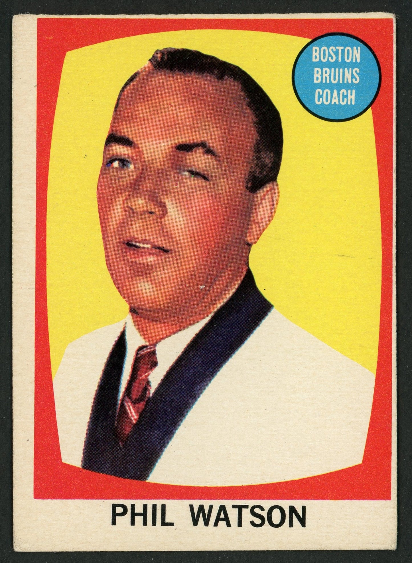 1961 Topps #01 Phil Watson