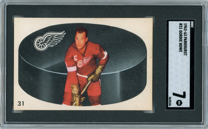 1962 Parkhurst #31 Gordie Howe  SGC 7