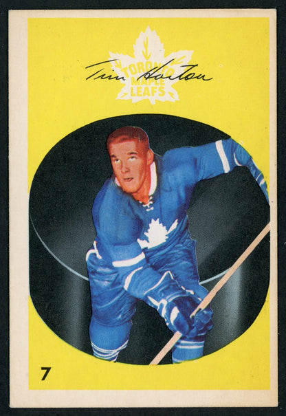 1962 Parkhurst #07 Tim Horton HOF