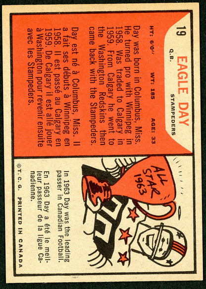 1965 Topps #019 Eagle Day