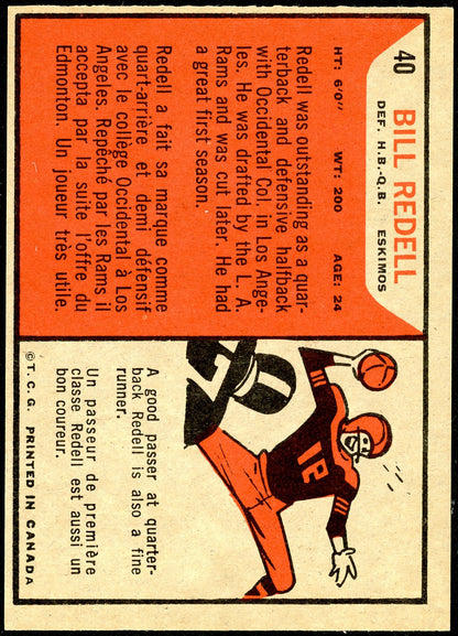 1965 Topps #040 Bill Redell RC